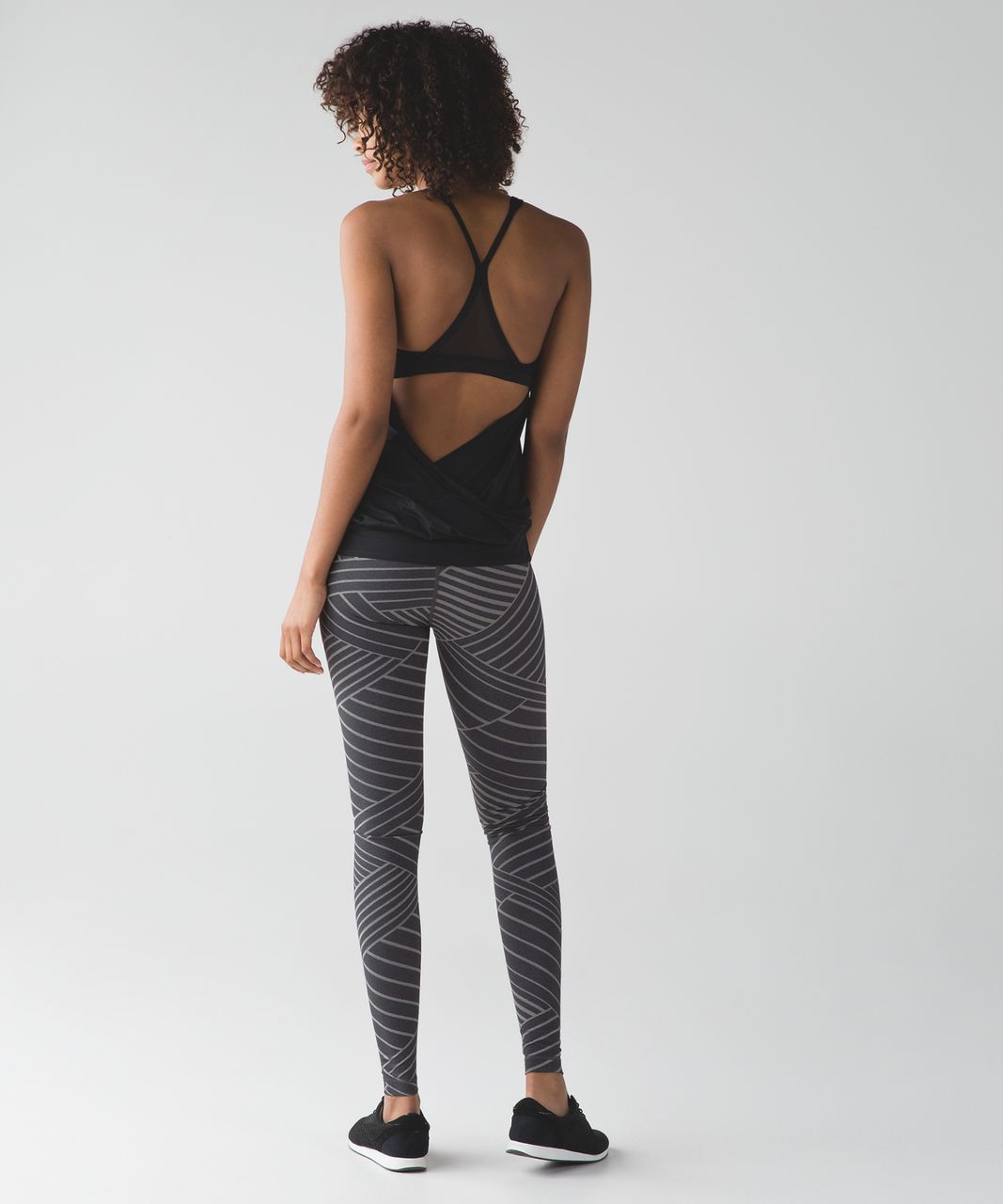 Lululemon Wunder Under Pant (Print) Heathered Herringbone