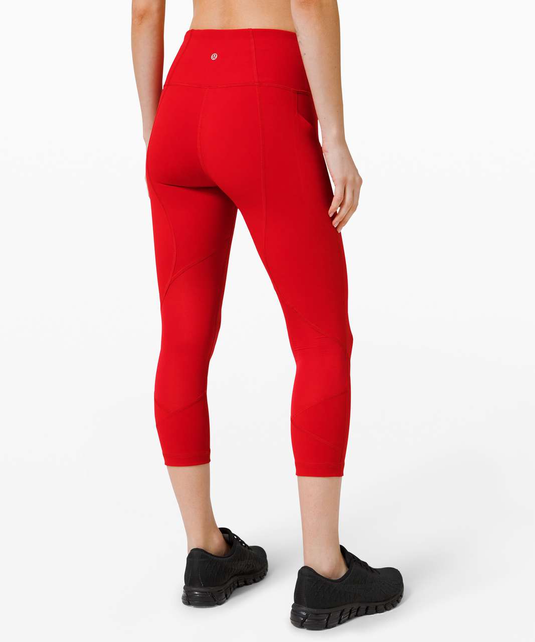 Lululemon Pace Rival High-Rise Crop 22" - Dark Red (First Release)