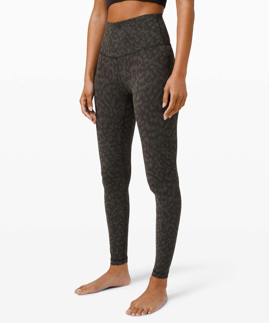 Lululemon Align Tights 22” in Formation Camo Deep Coal Multi 8