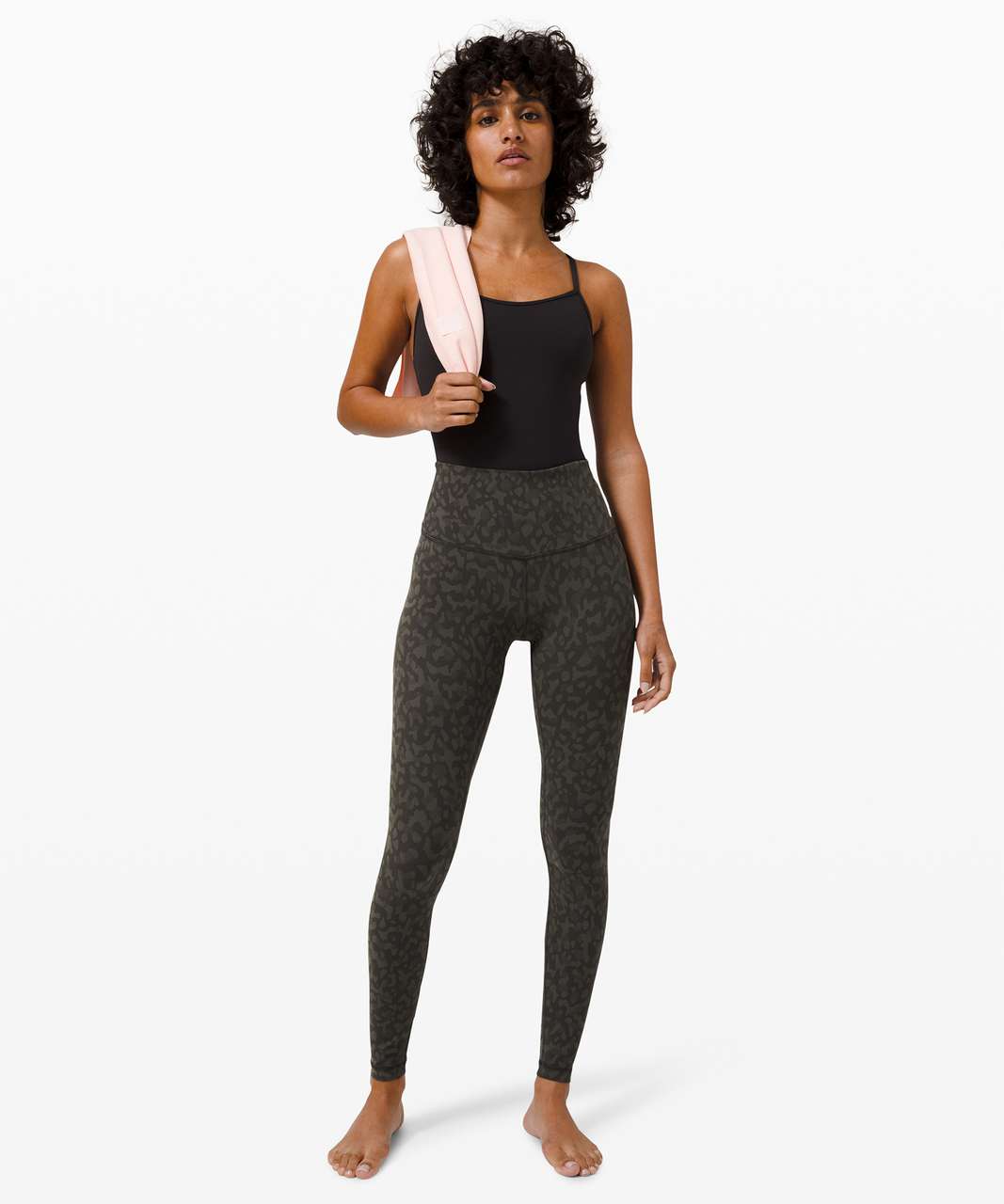 Lululemon Align Pant Women's 10 Formation Camo Deep Coal Multi