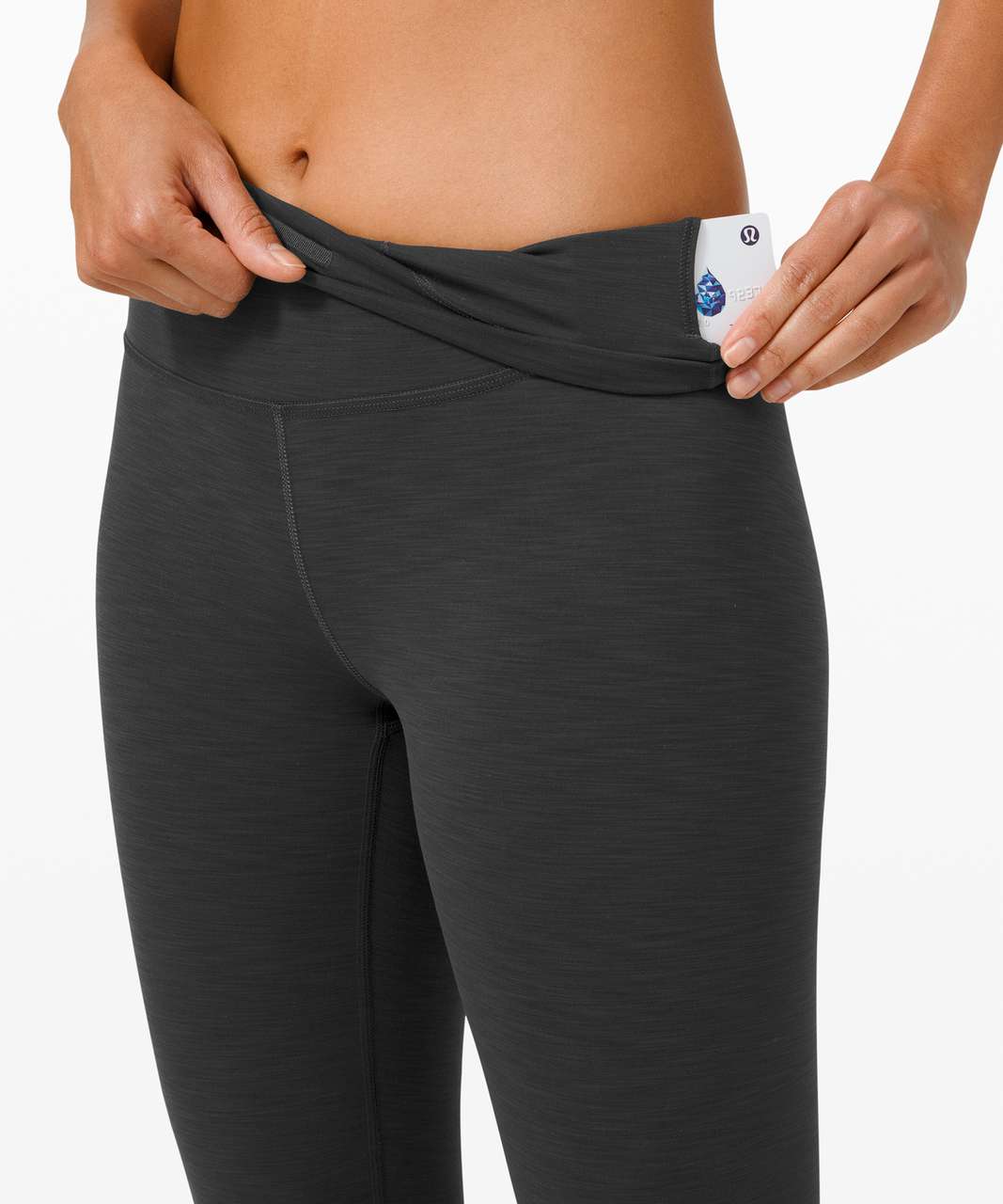 Lululemon Wunder Train High-Rise Tight 25 - Heathered Graphite