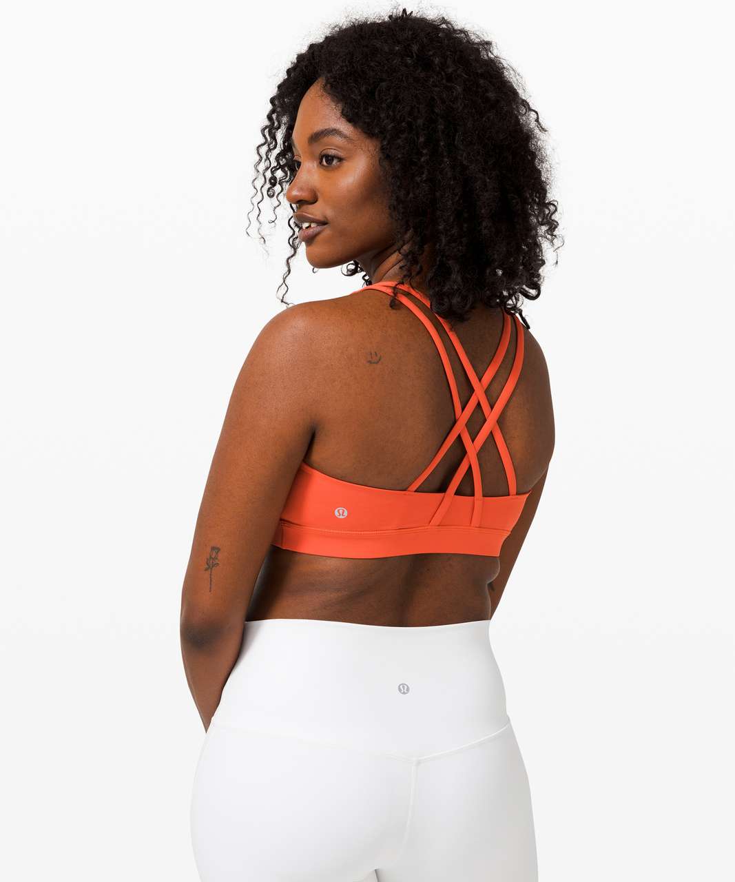 Lululemon Energy Bra - White (First Release) - lulu fanatics