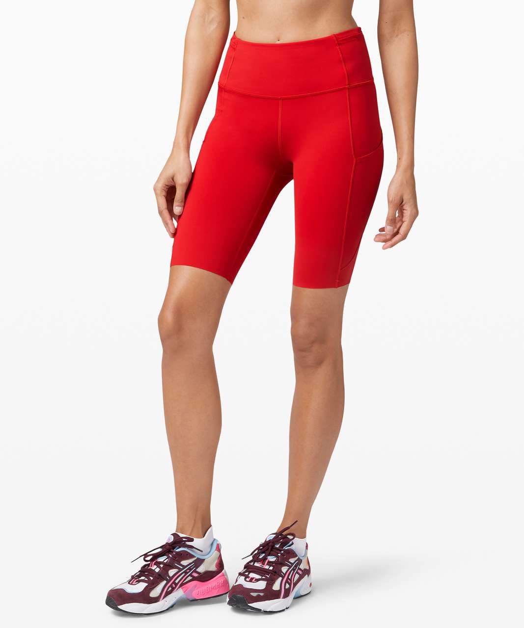 Lululemon Fast And Free Short 10" *Non-Reflective - Dark Red