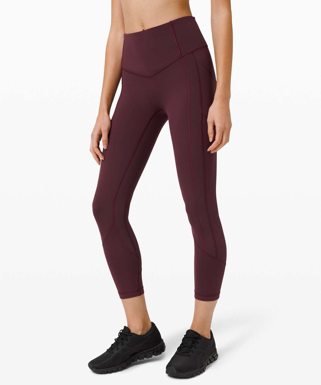 Lululemon All The Right Places Crop II *23" - Cassis