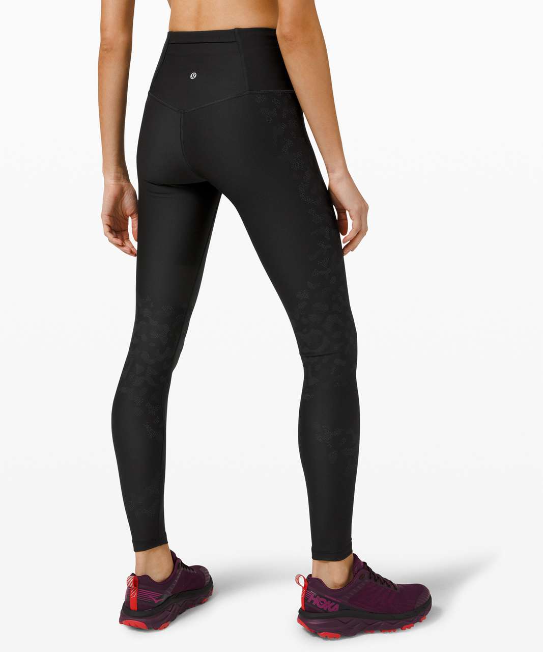 Lululemon Mapped Out High Rise Tight 28" *Camo - Black / Graphite Grey