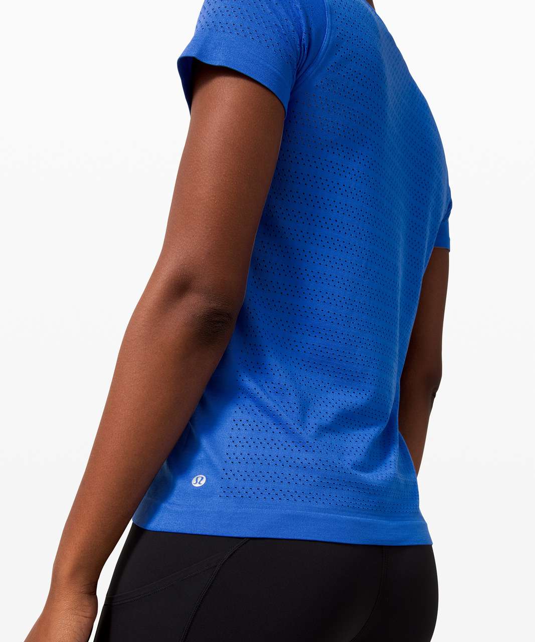 Lululemon Breeze By Short Sleeve *Squad - Wild Bluebell / Wild Bluebell