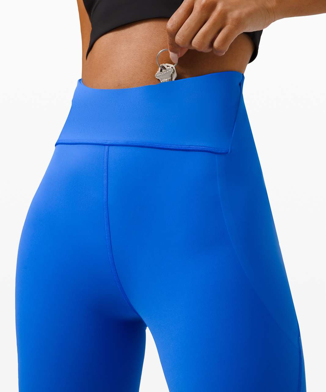 Lululemon Blue Striped Lulu Leggings Size 6 - $55 (49% Off Retail) - From  Saige