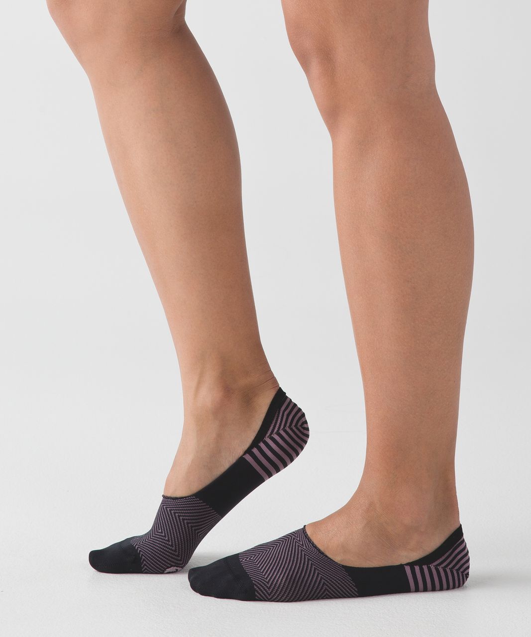 Lululemon Secret Sock - Dusty Mauve / Black / Rose Blush