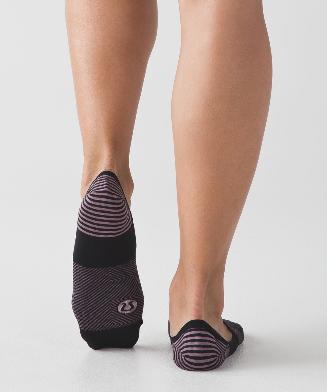 Lululemon Secret Sock - Dusty Mauve / Black / Rose Blush