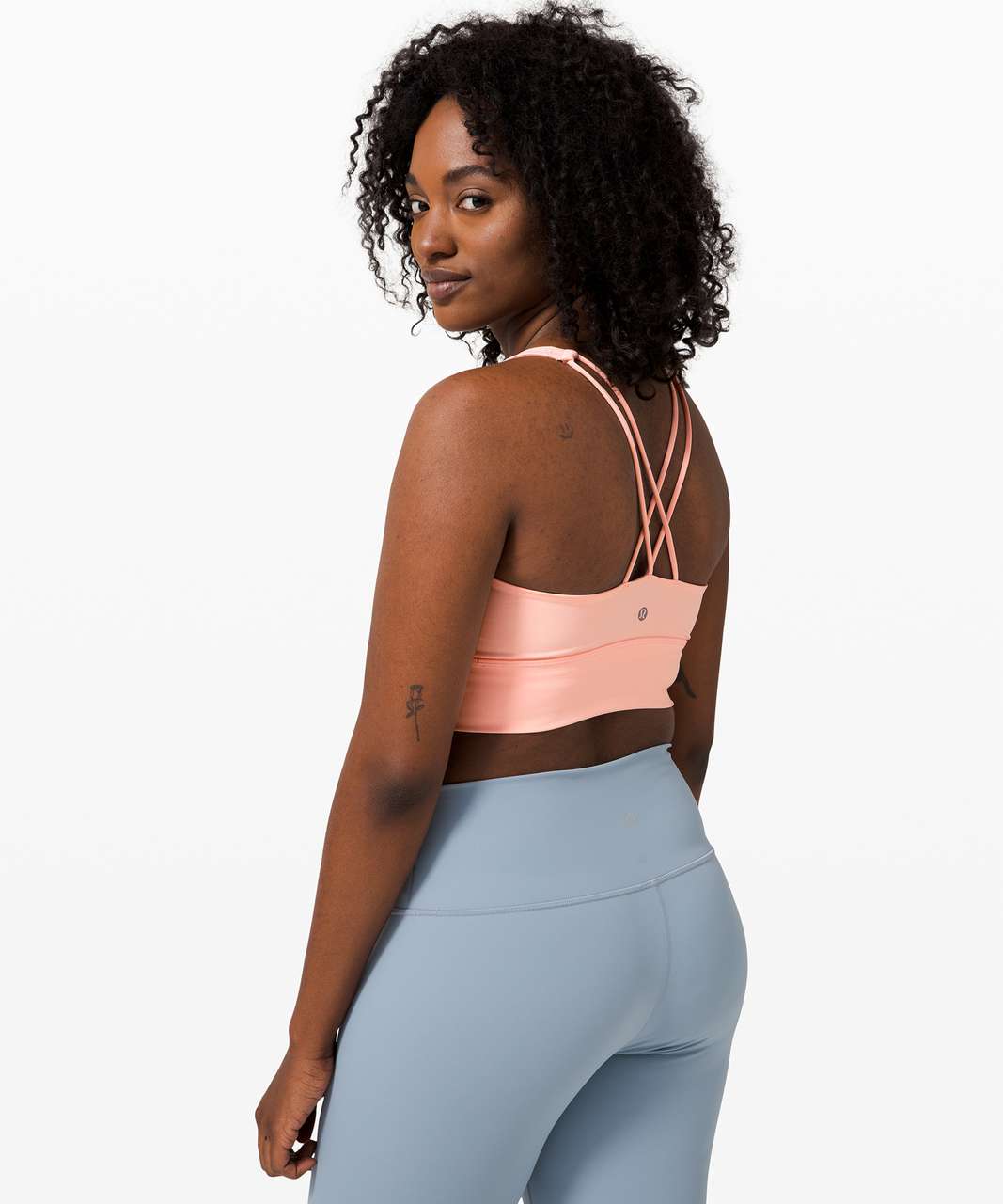 Lululemon Free To Be Bra Long Line *Light Support, A/B Cup (Online Only) - Ballet Slipper