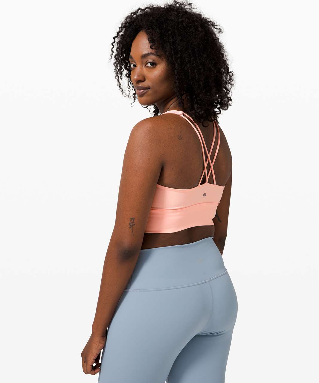 Lululemon Free To Be Bra Long Line - Black - lulu fanatics