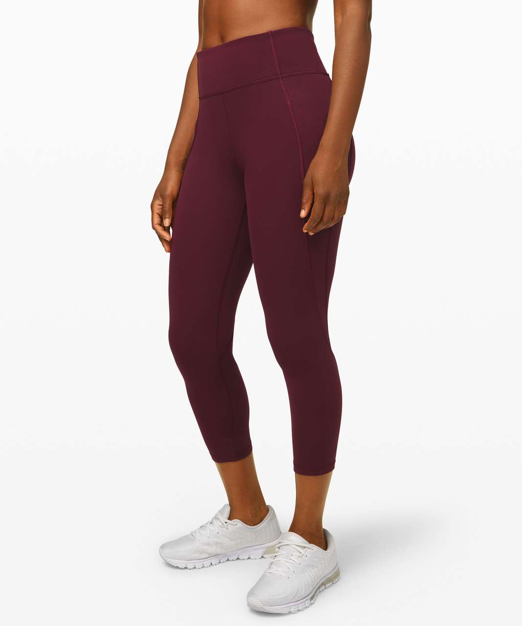 Lululemon Time To Sweat Crop 23" - Cassis