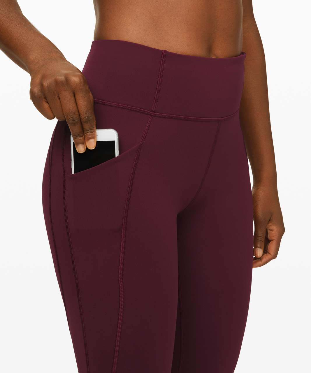 Lululemon Time To Sweat Crop 23" - Cassis