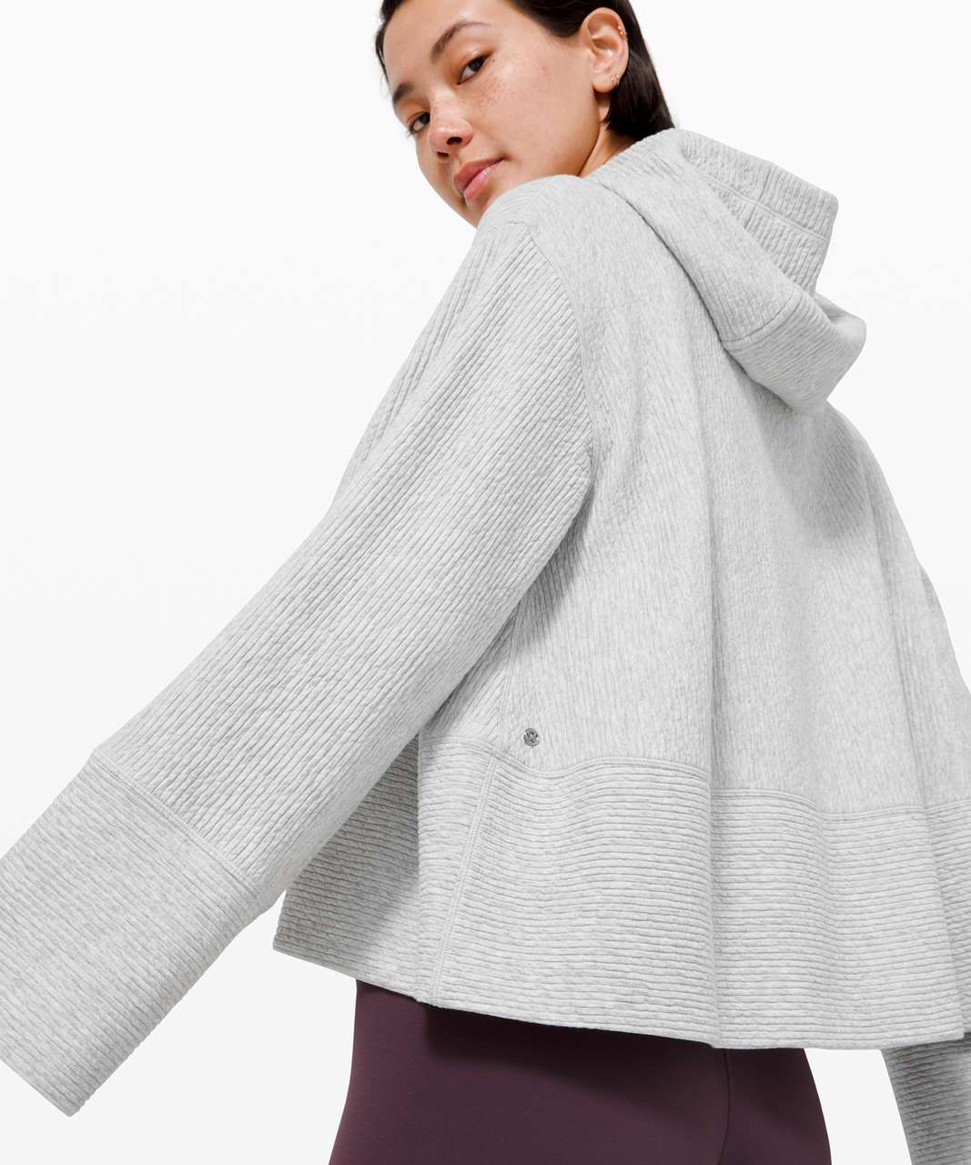 Lululemon Retreat Yourself Hoodie - Heathered Core Ultra Light Grey / Nimbus