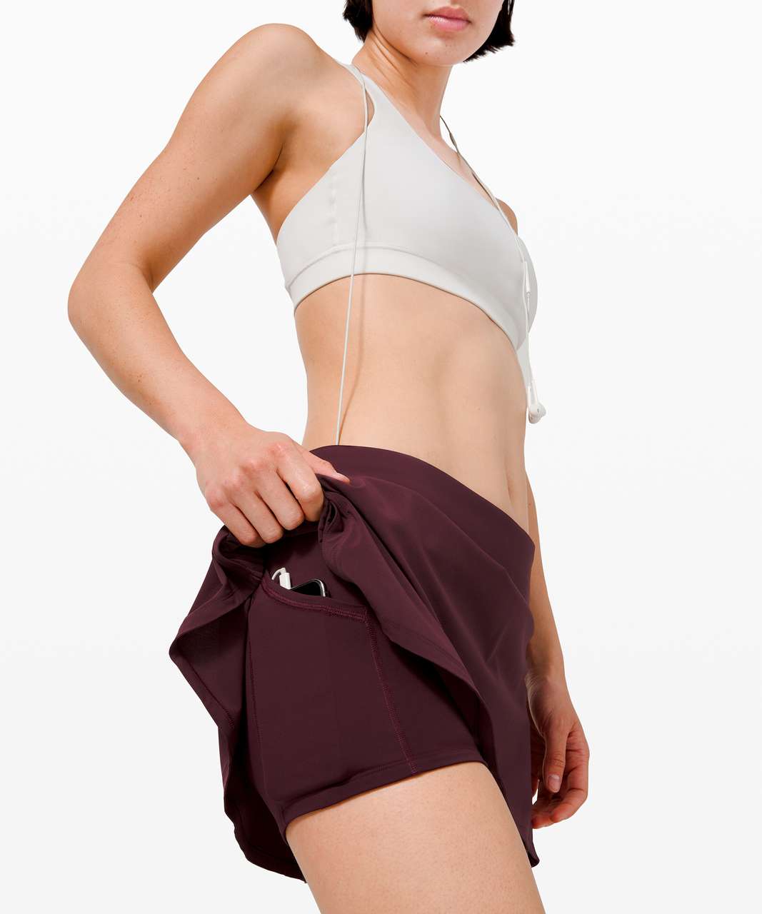 Lululemon Play Off The Pleats Skirt *13" - Cassis