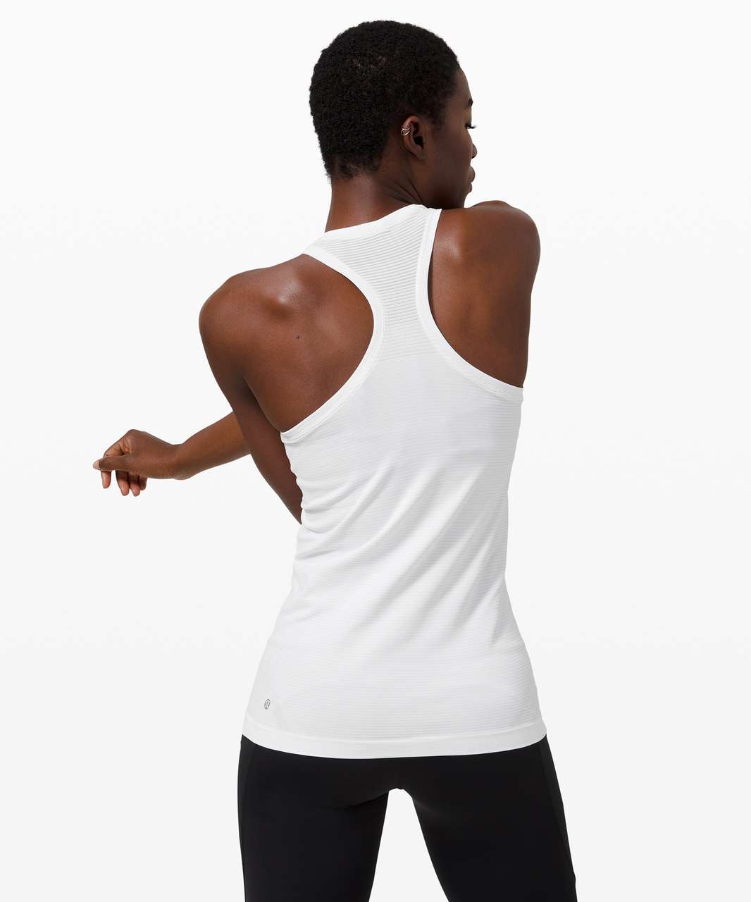 Lululemon Swiftly Tech Tank 2.0 *Sun - Colour Shift White / Blue