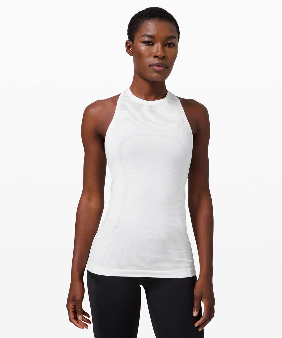 Lululemon Swiftly Tech Tank 2.0 *Sun - Colour Shift White / Blue