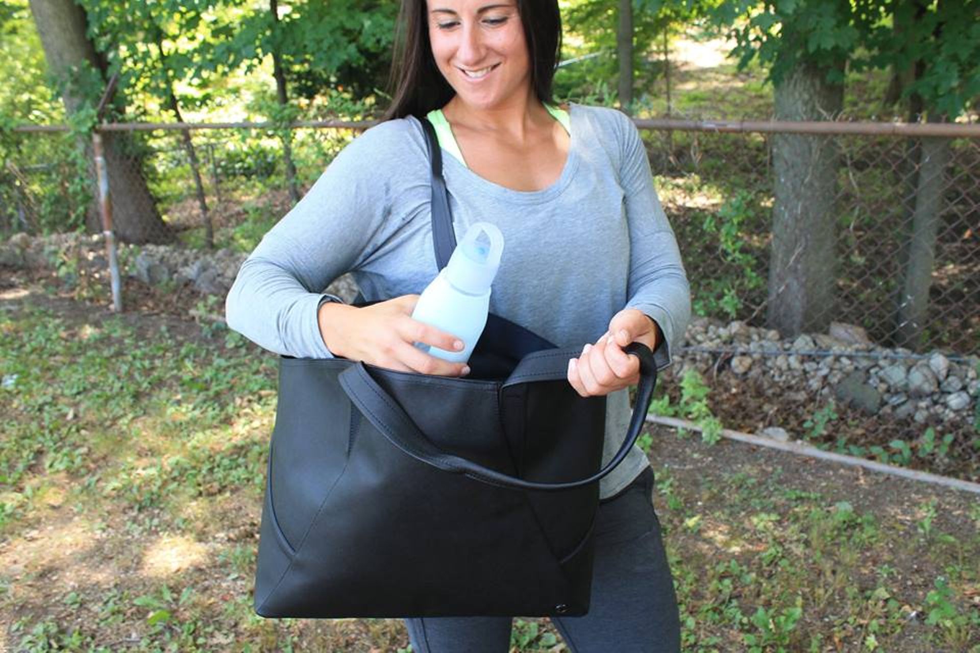 Lululemon All Day Tote - Black - lulu fanatics