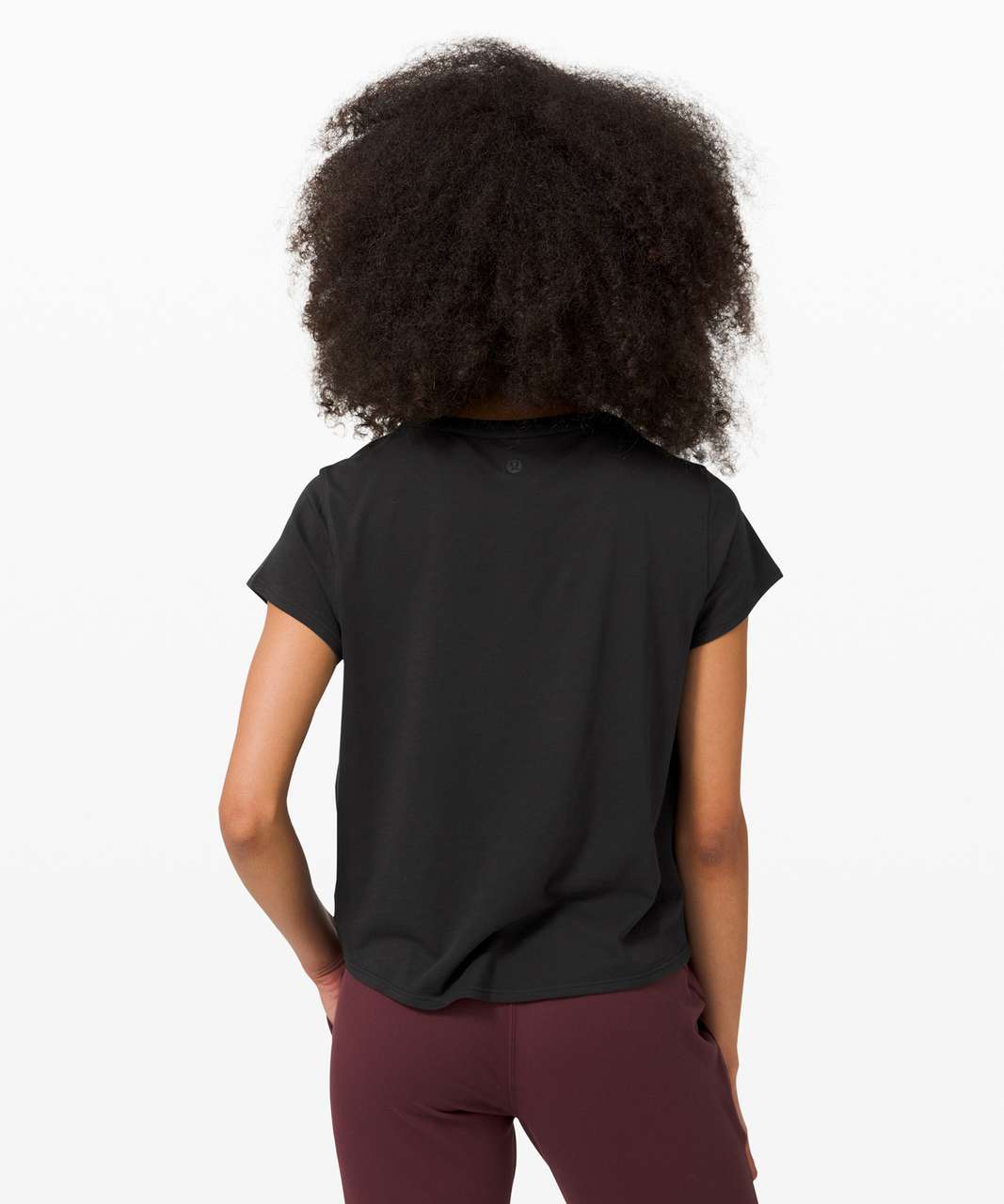 Lululemon Pleats and Thank You Short Sleeve - Black