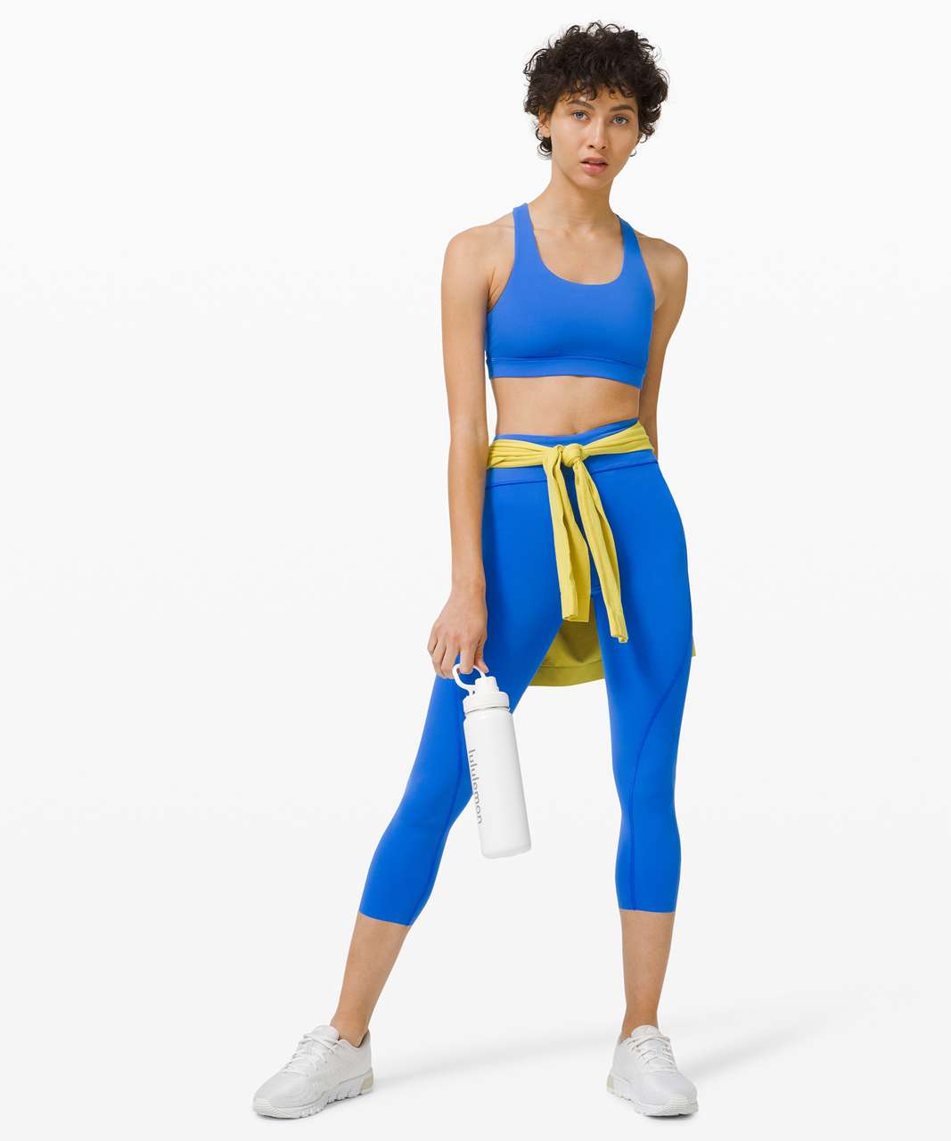 Lululemon Free to Speed High-Rise Crop 21" - Wild Bluebell