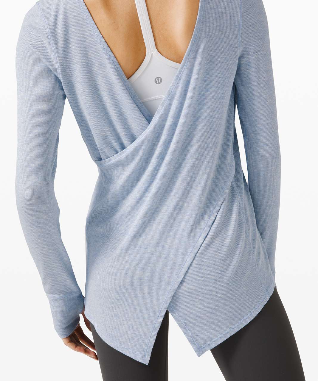 Lululemon Loved and Lifted Long Sleeve - Heathered Daydream