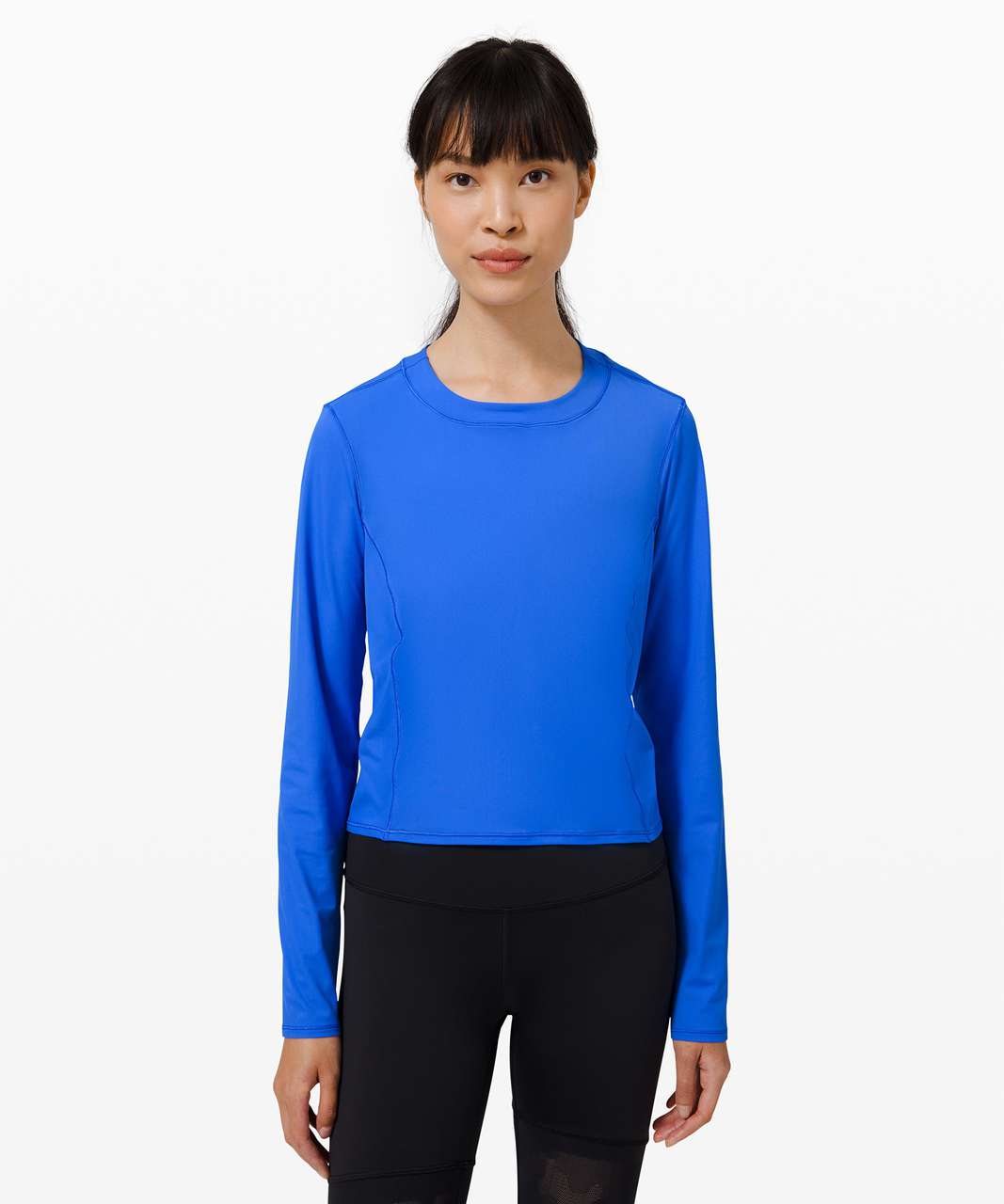 Lululemon Run Tall Long Sleeve - Wild Bluebell - lulu fanatics