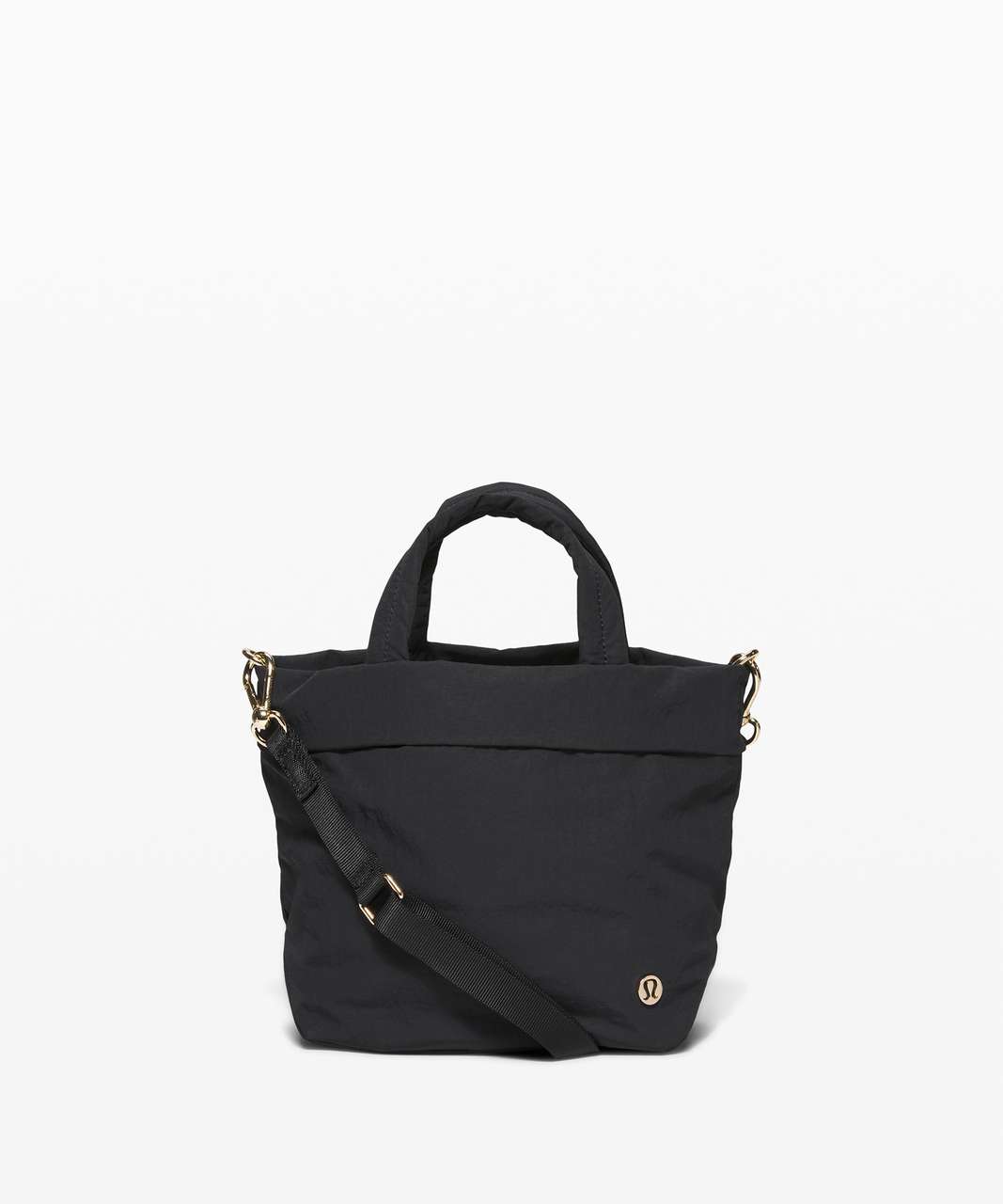 Lululemon On My Level Bag *Micro - Black / Shiny Gold - lulu fanatics