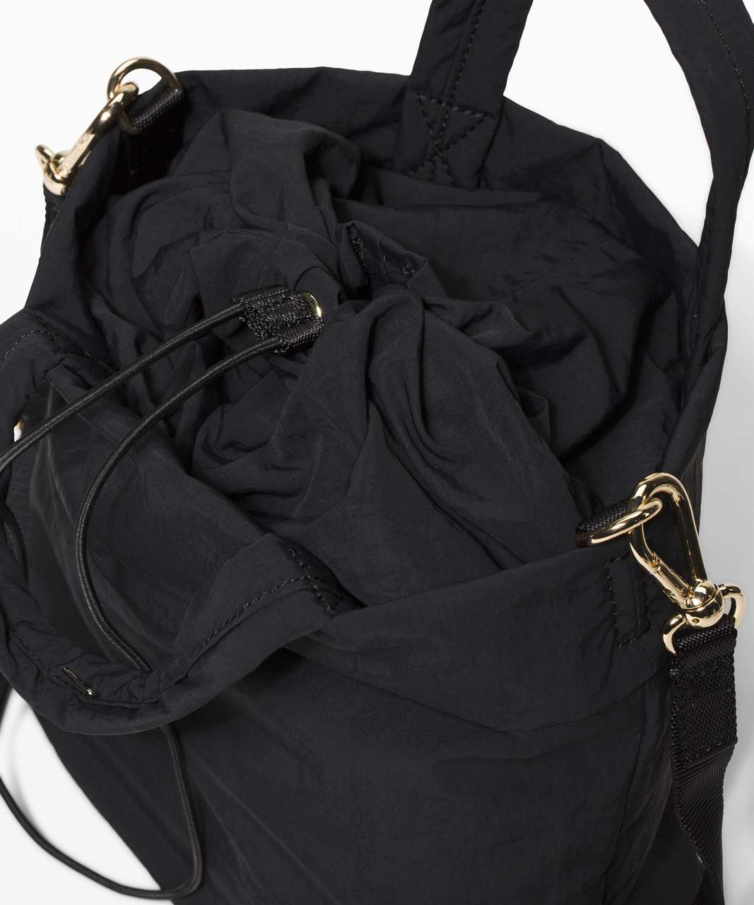 Lululemon On My Level Bag *Micro - Black / Shiny Gold