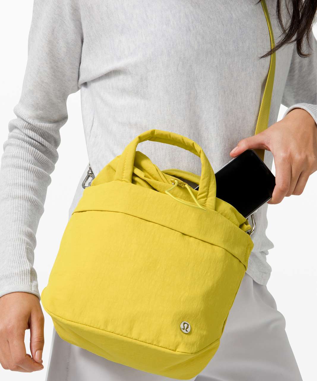 Lululemon The Yoga Mat Bag *16L - Highlight Yellow - lulu fanatics