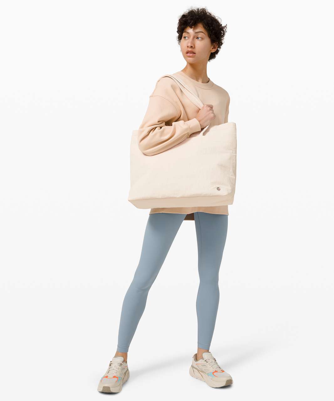 Lululemon On My Level Tote Large 15L - Light Ivory