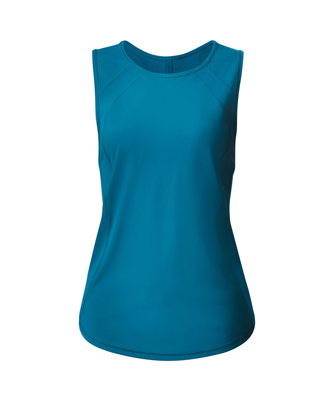 LuLu-B Turquoise Sleeveless Keyhole – Lake Effect