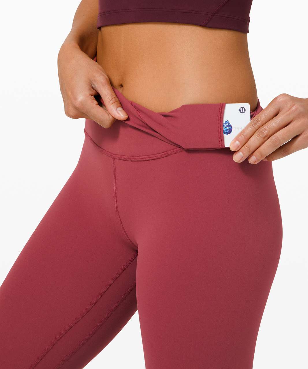 Lululemon Align Crop *21" - Chianti