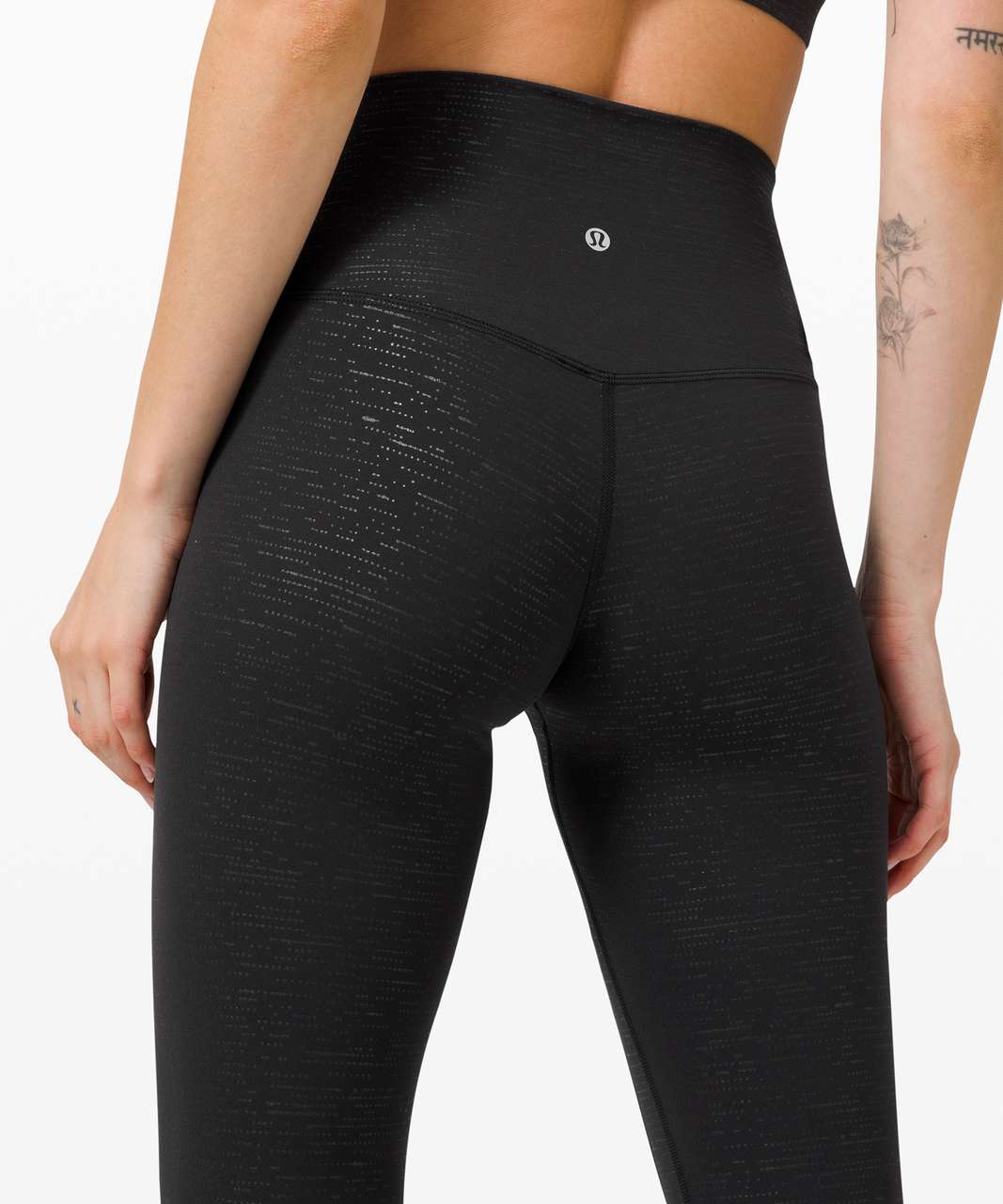 lululemon athletica, Pants & Jumpsuits, Gradiate Geo Emboss Black Lulu  Lemon Leggings