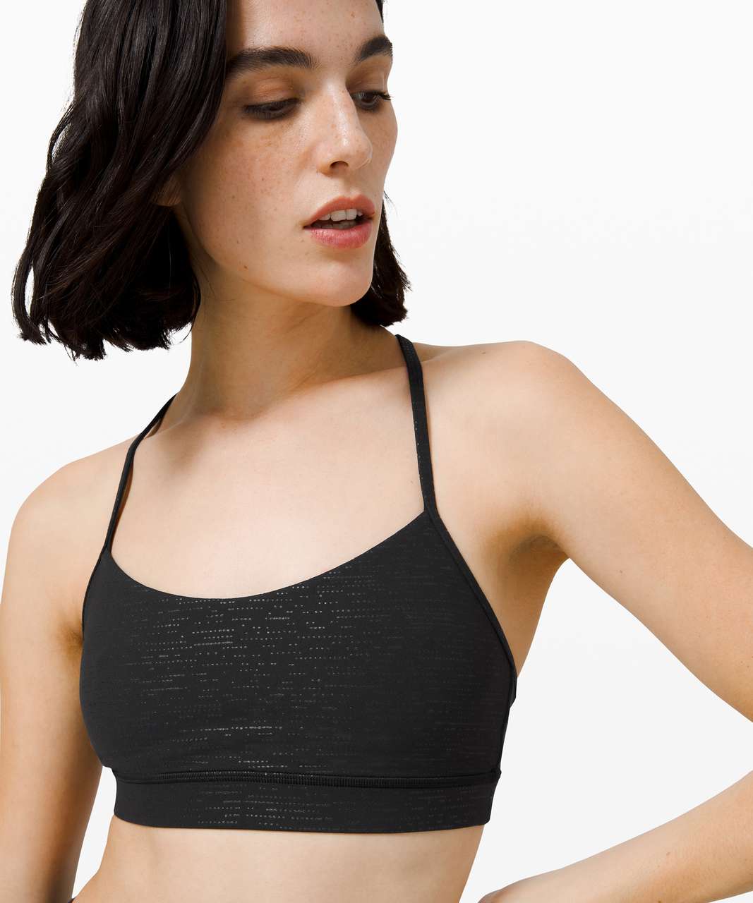 Lululemon Flow Y Bra Nulu *Light Support, B/C Cup - Code Emboss