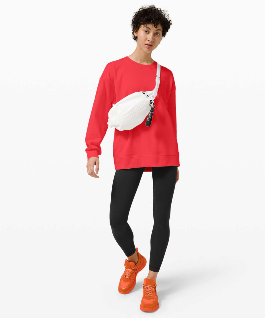 Lululemon Perfectly Oversized Crew - Carnation Red