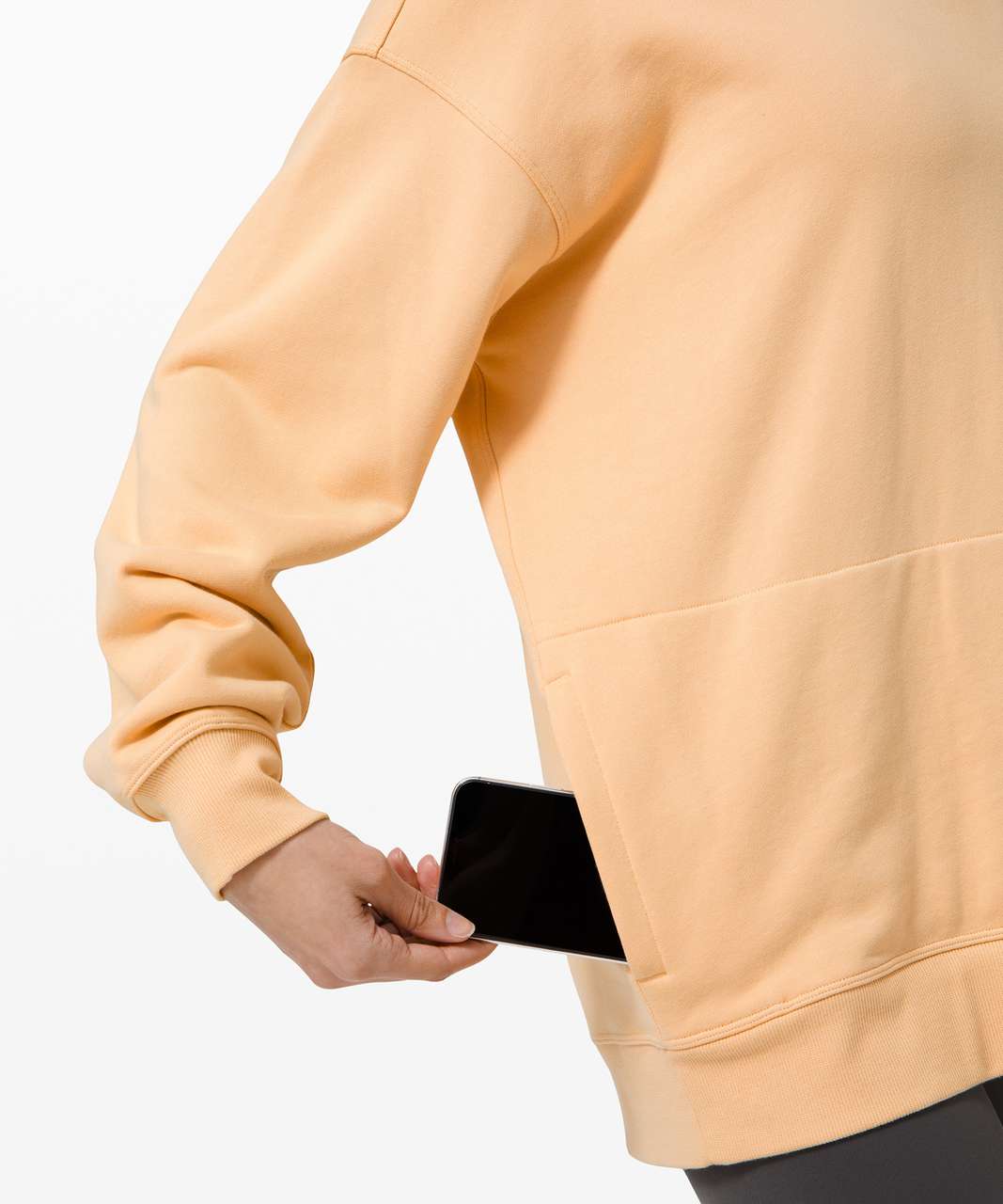 Lululemon Perfectly Oversized Hoodie - Ivory Peach