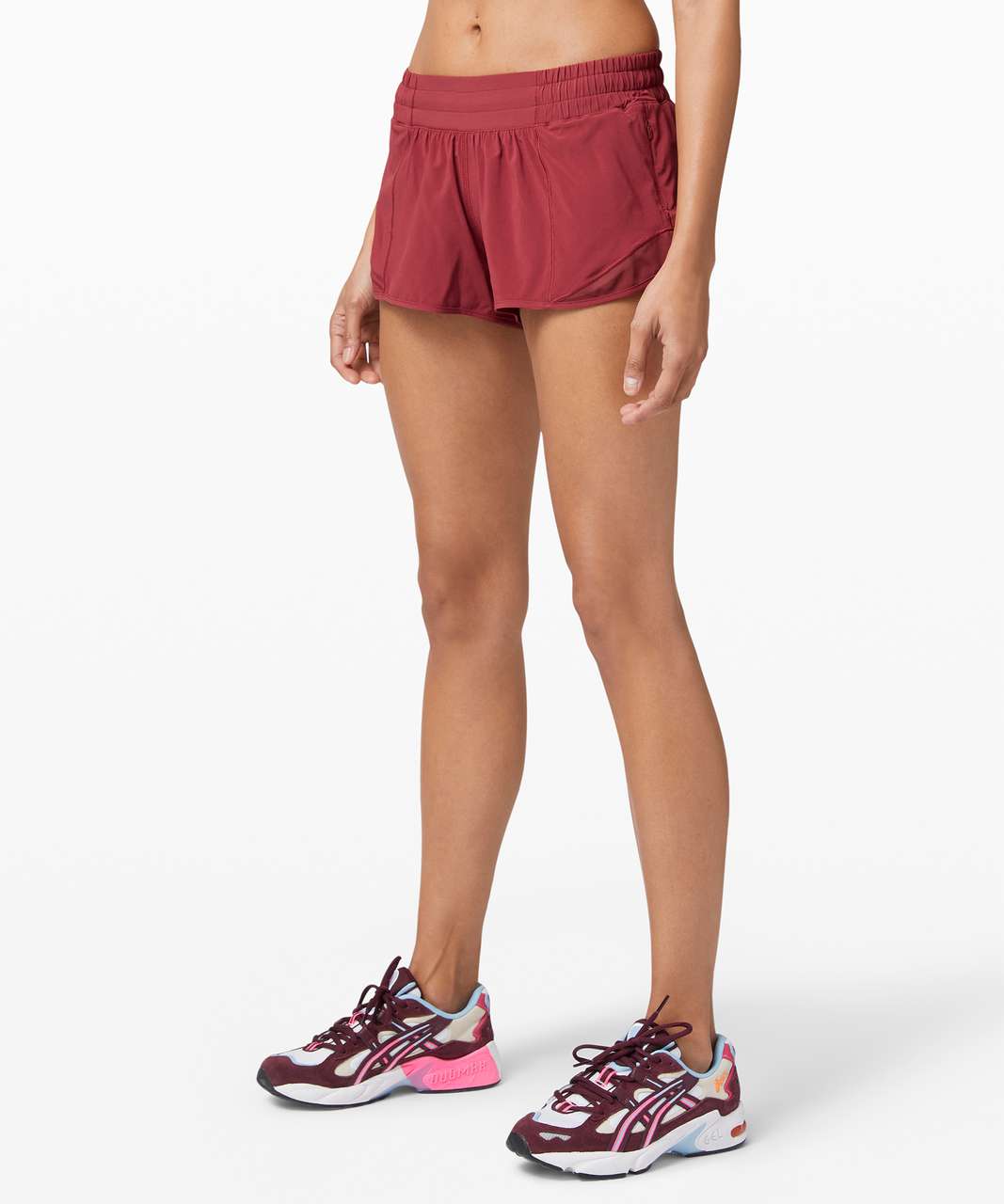 Lululemon Hotty Hot Short II *2.5" - Chianti