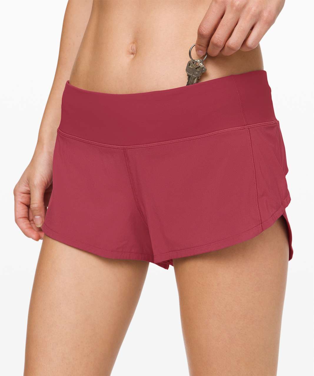 Lululemon Speed Up Short *2.5" - Chianti