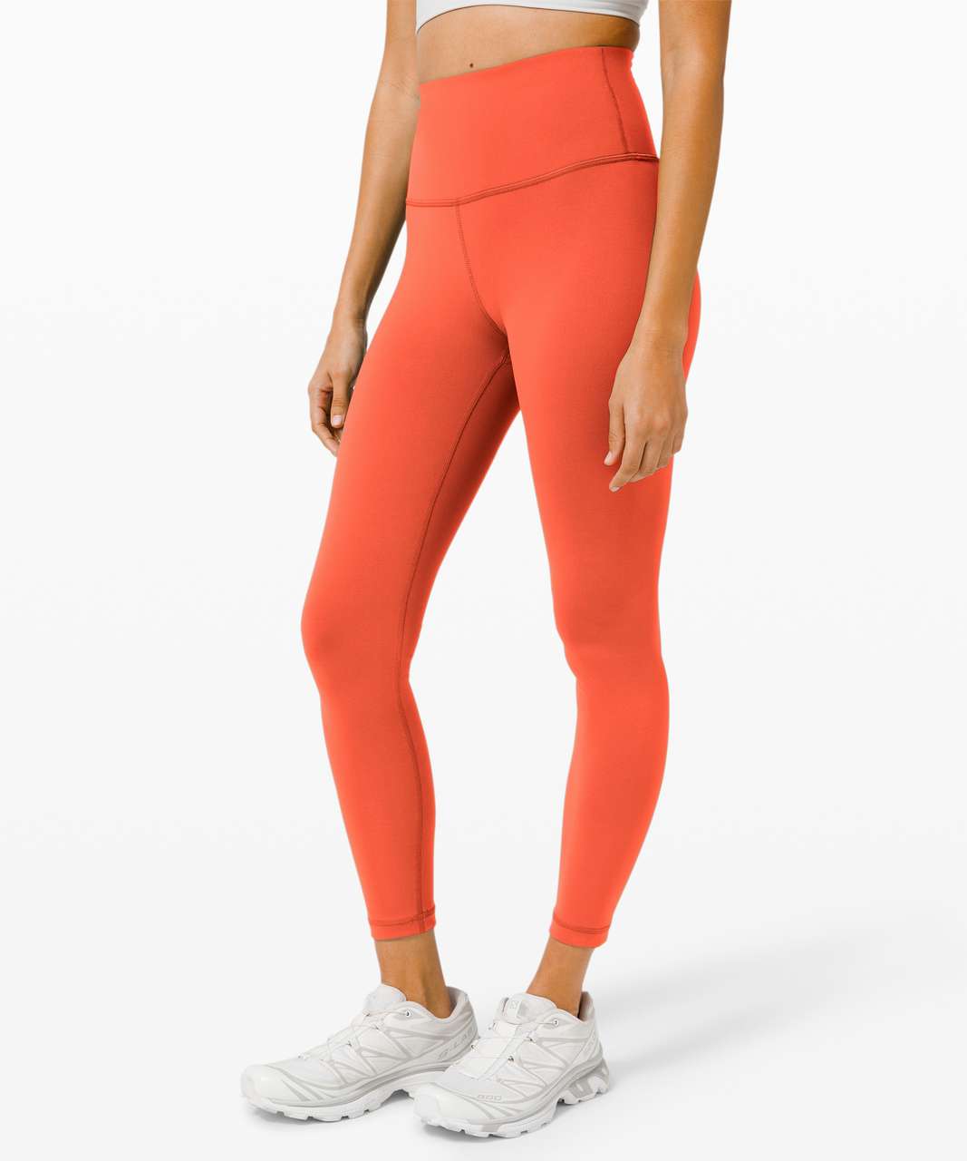 LULULEMON WUNDER TRAIN HR TIGHT 25''-AZBR-AZTEC BRICK-SIZE 14-RETAIL  $98.00-NWT