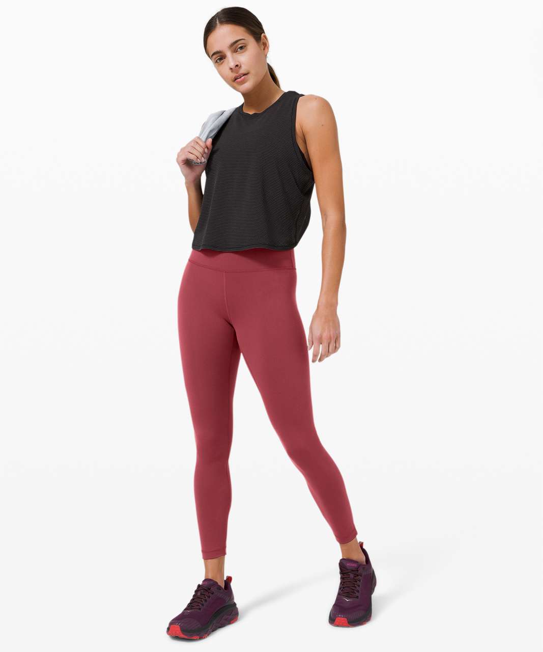 Lululemon Wunder Train High-Rise Tight 25" - Chianti