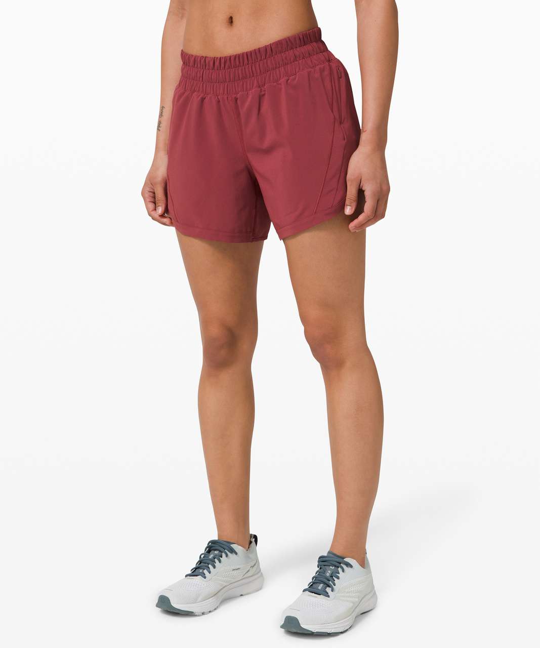 Lululemon Track That Short 5" - Chianti