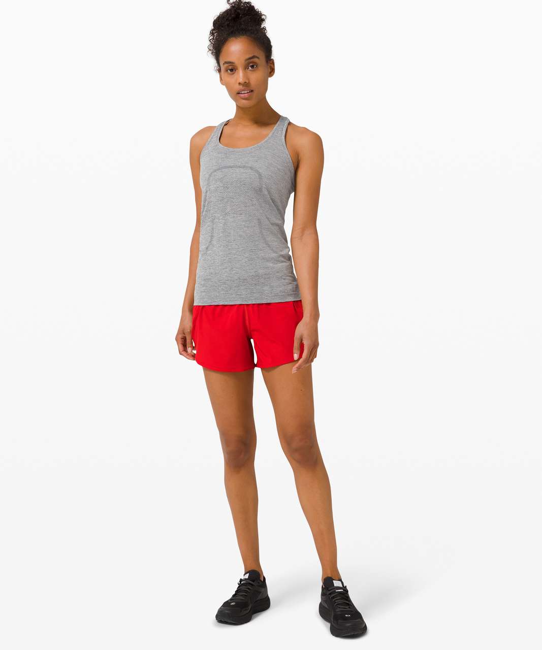 NEW LULULEMON Track That Short 5 8 Dark Red