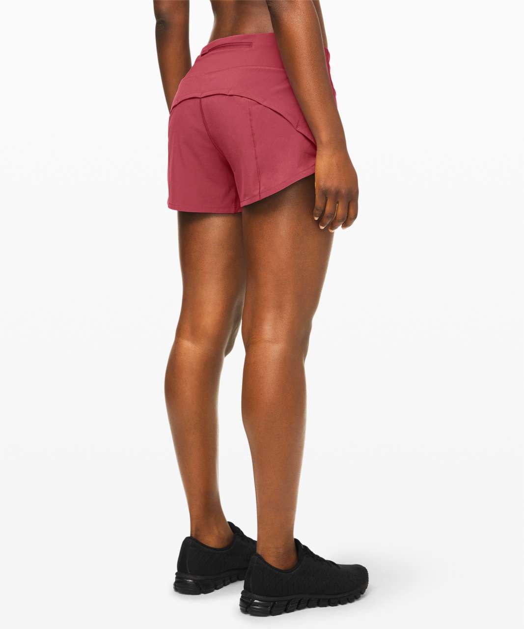 Lululemon Speed Up Short *Long 4 - Black (First Release) - lulu fanatics