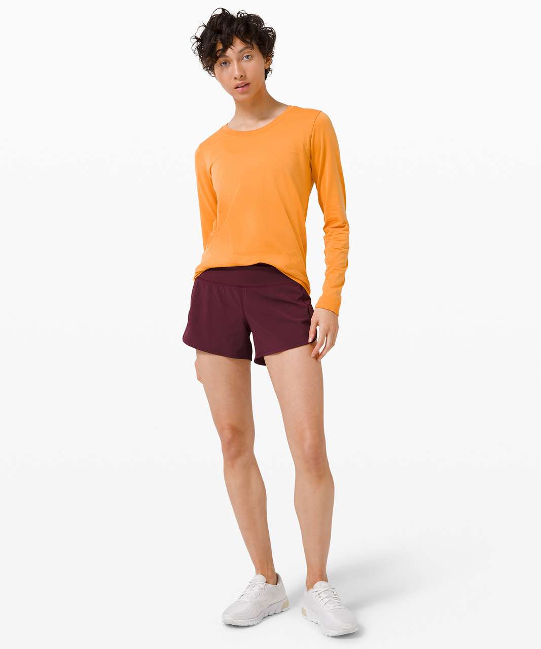 Lululemon Speed Up Short Long *4" Updated Fit - Cassis (First Release)