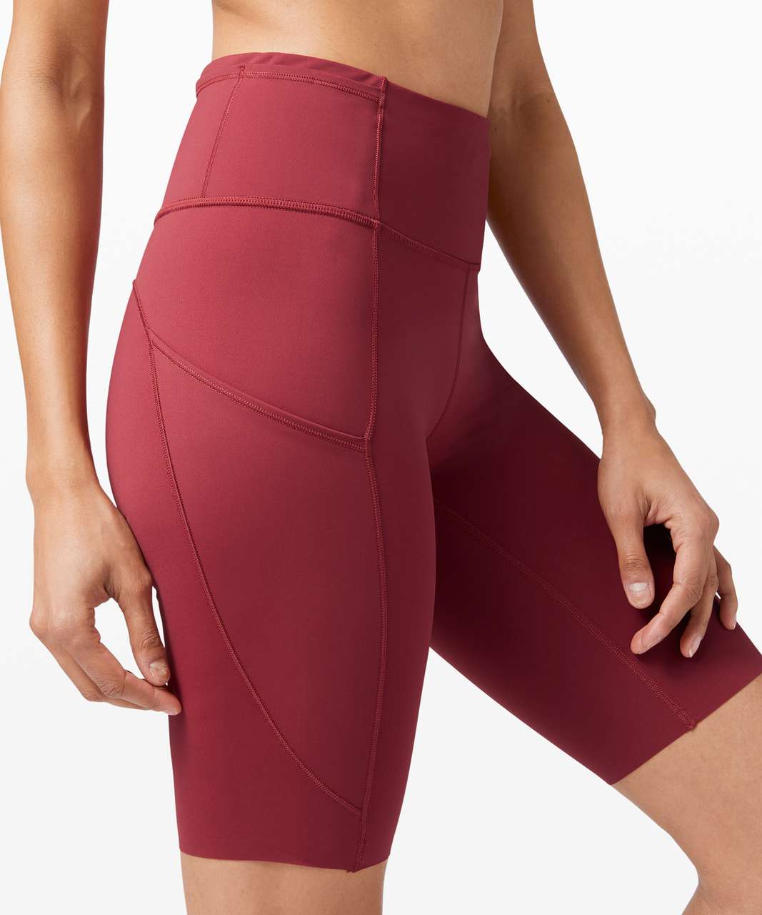 Lululemon Fast And Free Short 10 *Non-Reflective - Chianti - lulu fanatics