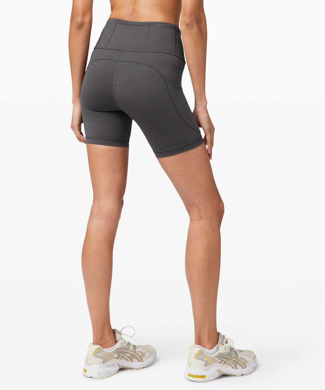 Lululemon Fast and Free Short 6" *Non-Reflective - Graphite Grey