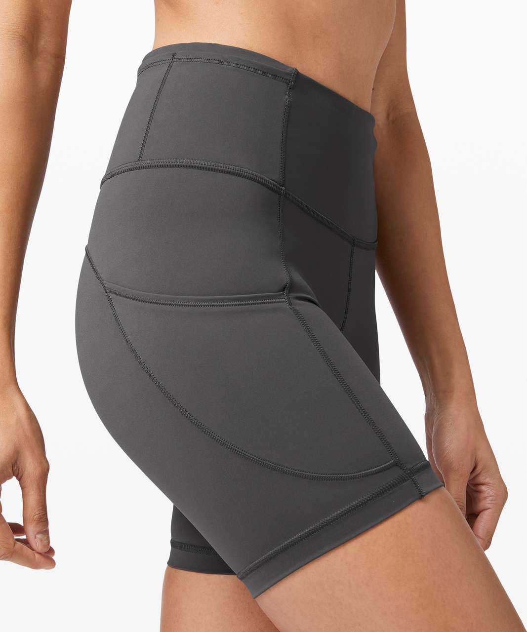 Lululemon Fast and Free Short 6" *Non-Reflective - Graphite Grey