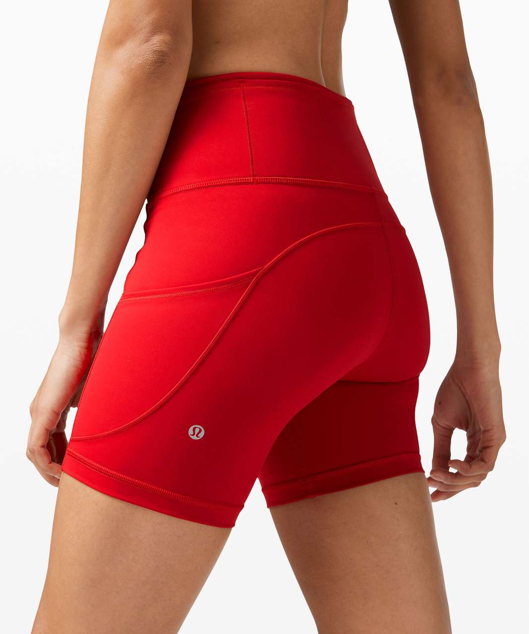 Lululemon Fast and Free Short 6 *Non-Reflective - Dark Red - lulu