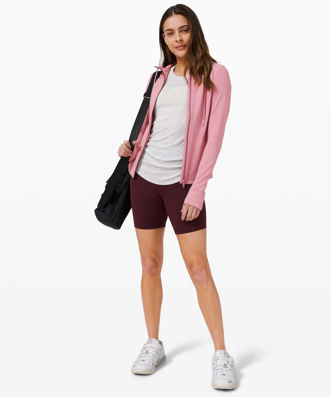 NWT Lululemon Hooded Define Jacket Size 8 Pink Peony Nulu Released Sold  Out!