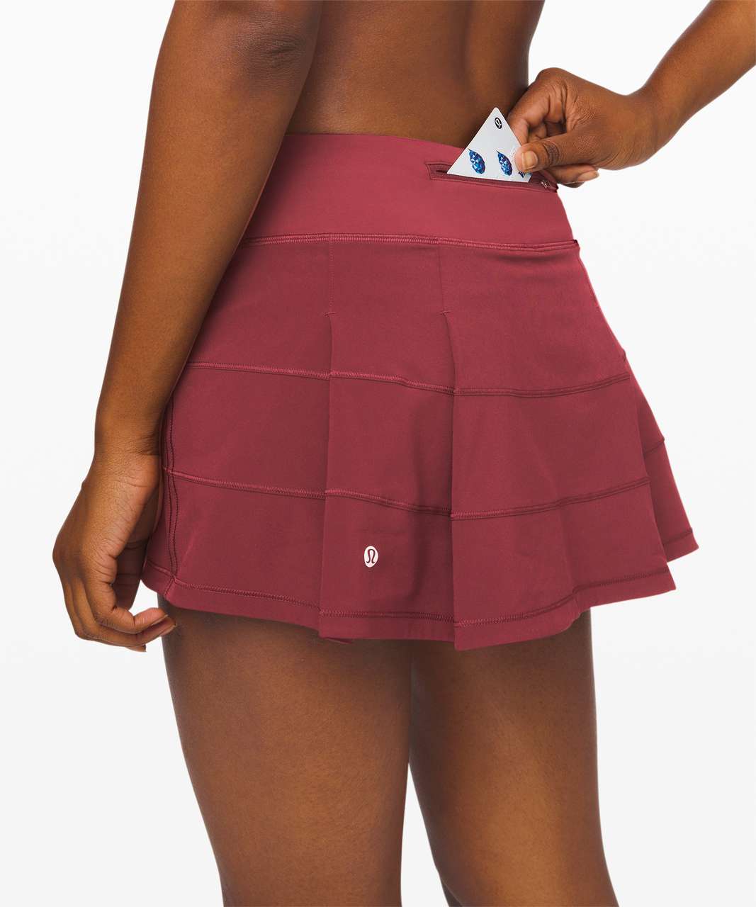 Lululemon Pace Rival Skirt (Regular) *4-way Stretch 13" - Chianti